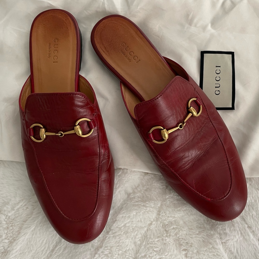 GUCCI Princetown mules   Size 38.5